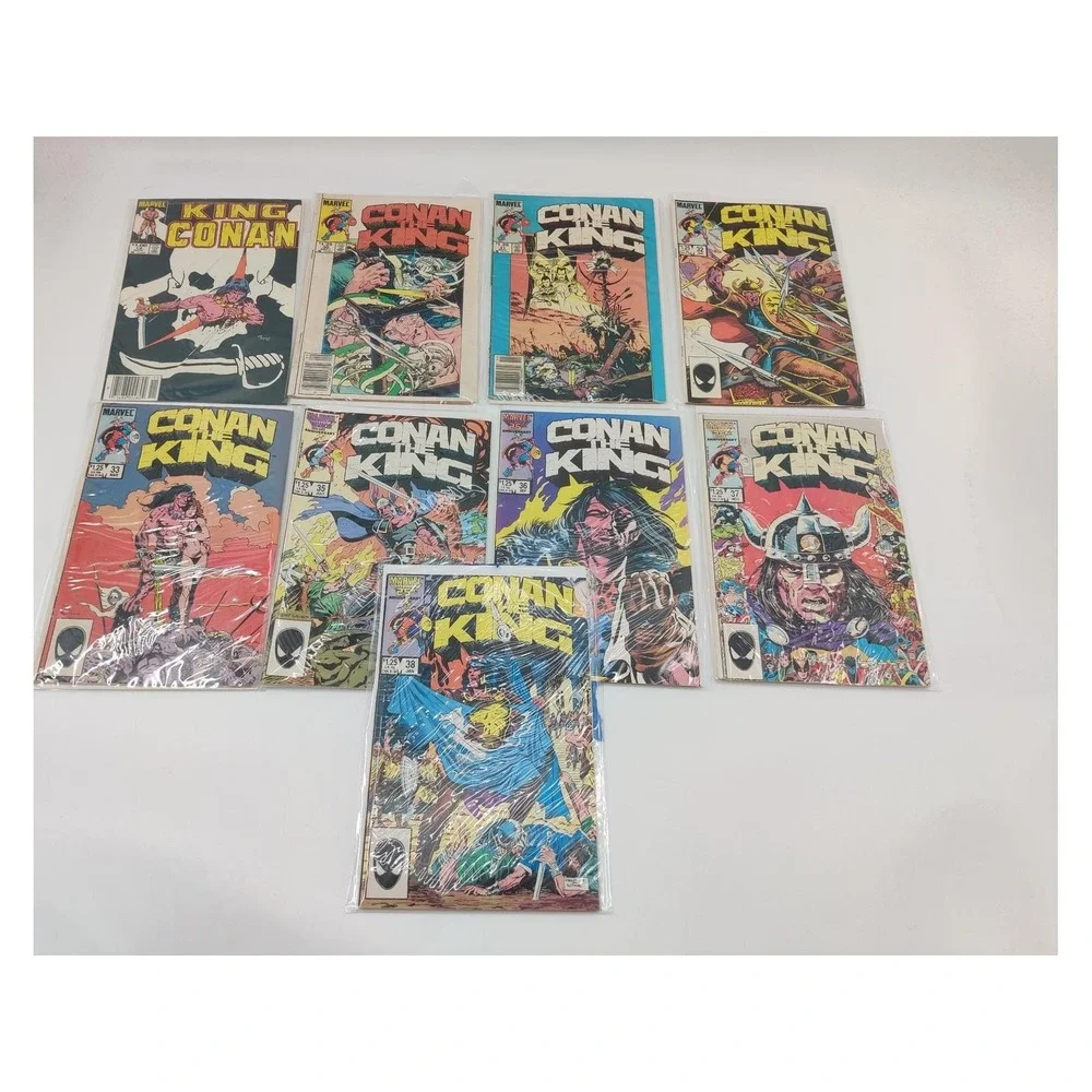 Marvel Conan the King Comic Books Lot of 8 Issues 19 30 31 32 33 35‎ 36 37